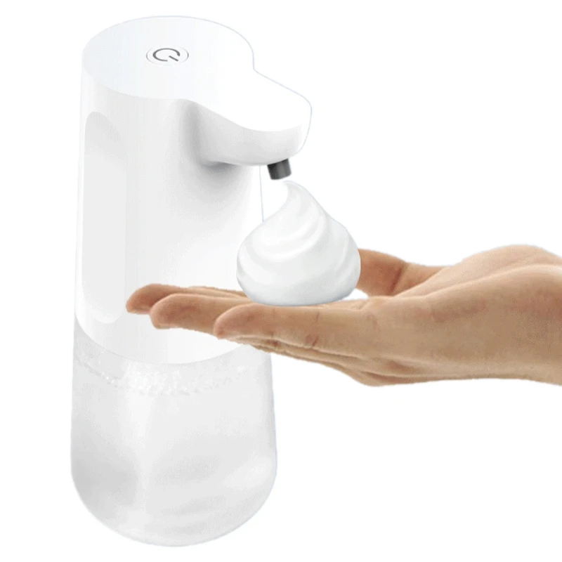 

350ml Automatic Touchless Soap Dispenser USB Charging Smart Foam Hand Sanitizer Sprayer For Home Bathroom Office School Hotel