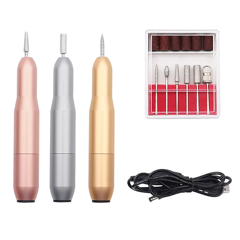 

Electric Nail Drill Machine Manicure Nail Grinder Polisher Nails Drill Files for Manicure Nail Art Tools