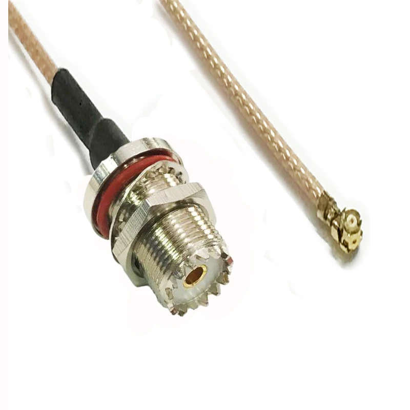 10 шт IPX U.FL IPEX к UHF SO239 женский уплотнительный соединитель RF коаксиальный отрезок