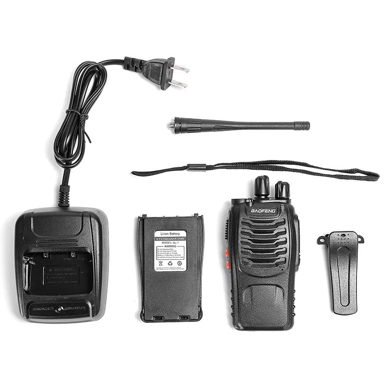 2021 BaoFeng BF 888S Walkie Talkie Professional Portable Handheld Transreceiver Radio Equipment Baofeng Handy Talkie