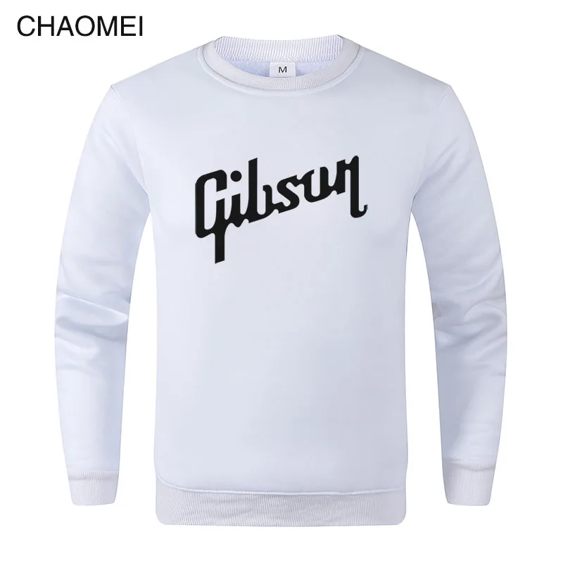 o-образным вырезом Gibson свитер пуловер для мужчин осень флисовая толстовка GIBSON хлопок длинный рукав мужские толстовки C36 - Цвет: 1