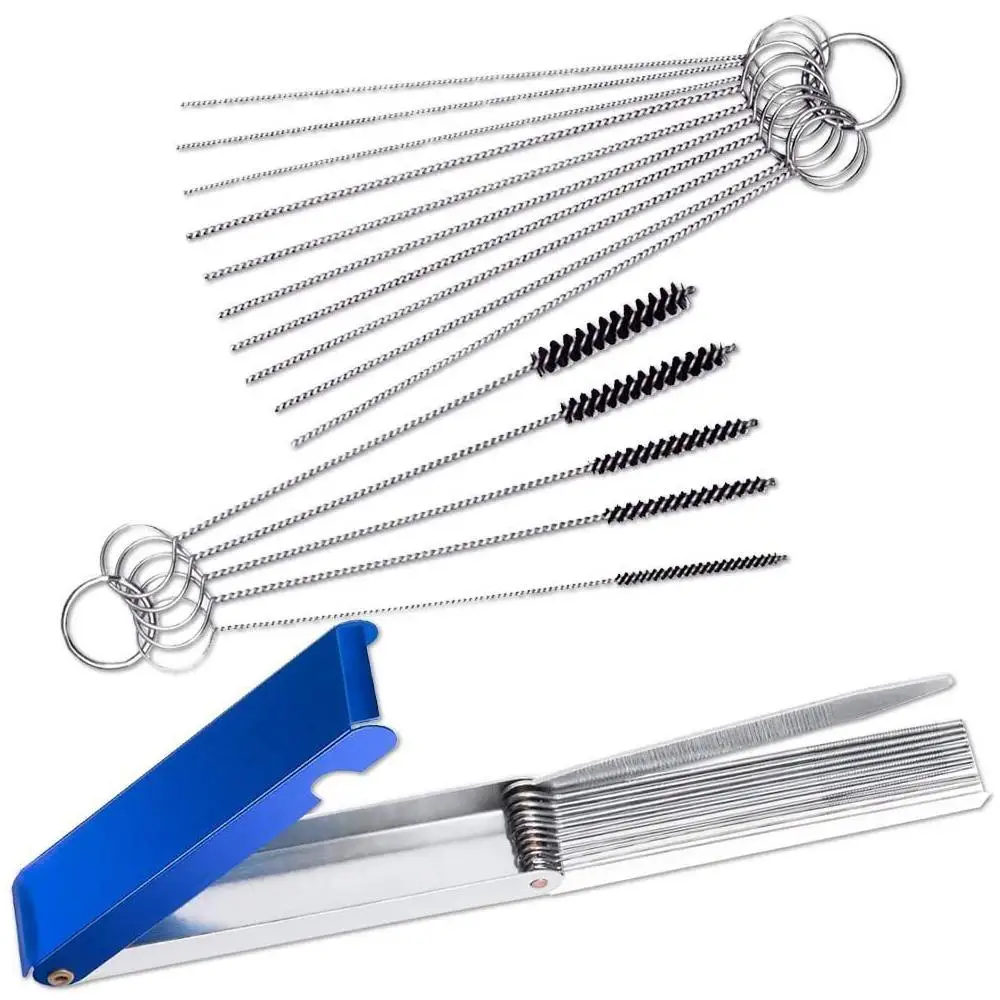 

3PCS Carburetor Dirt Clean Tool Cleaner Kit Needle Wires Brush Carb For Welding Torch Carburetor For Nozzles Air Tools Cleaning