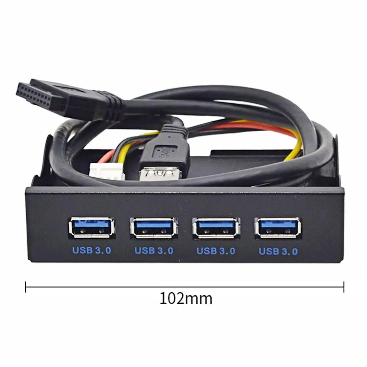 Концентратор USB 3 0 с 4 портами передняя панель для материнской платы 20 контактный