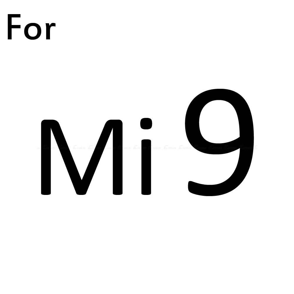 For Xiaomi Mi 9 Задняя крышка экрана для Xiaomi Mi Note 10 9T 9 8 SE Pro 5 PocoPhone F1 A3 A2 Lite Play защитная пленка из углеродного волокна не стекло - Цвет: For Xiaomi Mi 9