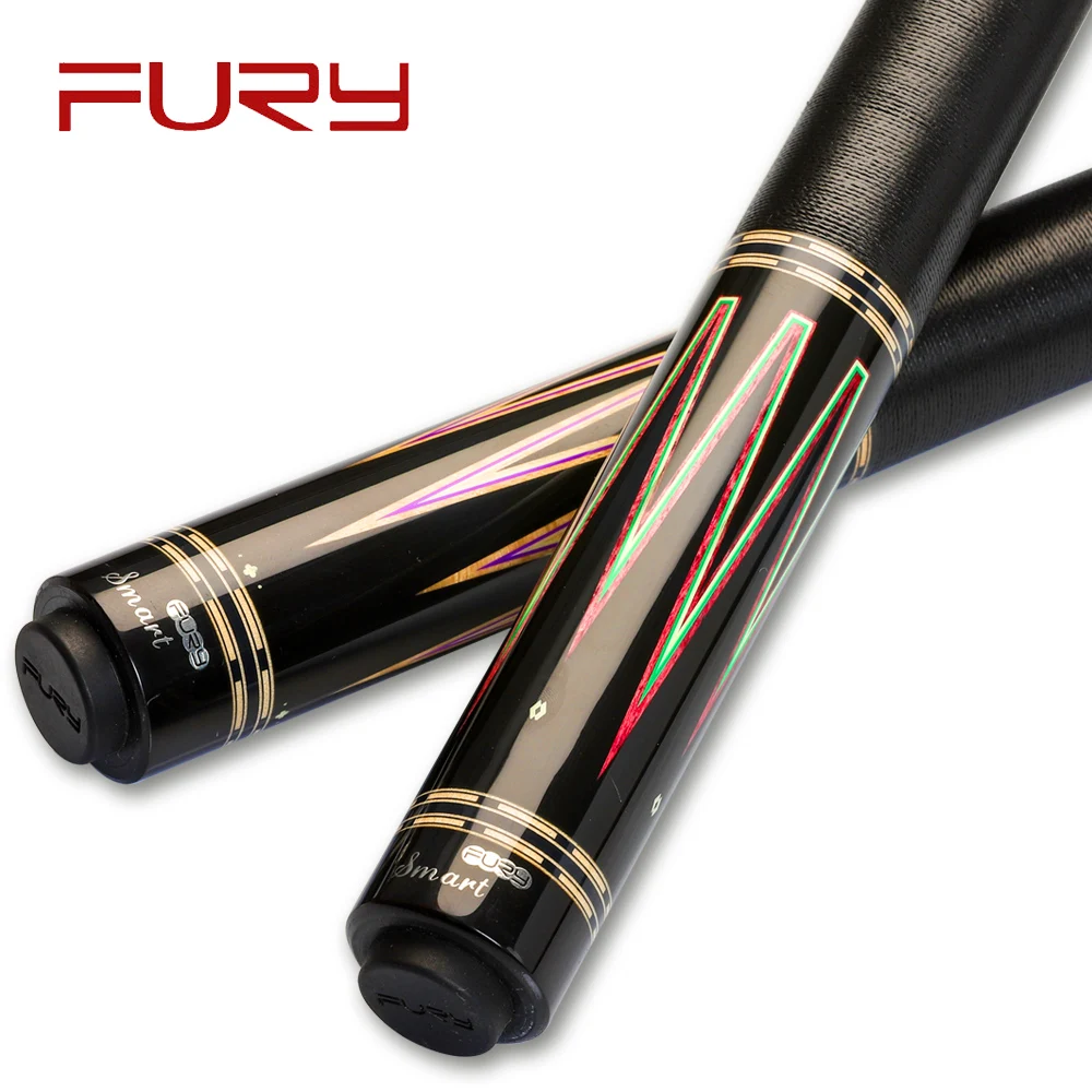 FURY Biiliard CL 1-3 набор кия для бассейна 13 мм Tiger Tip Профессиональный клен HTO вал с Чехол 3 цвета клен биллар Китай