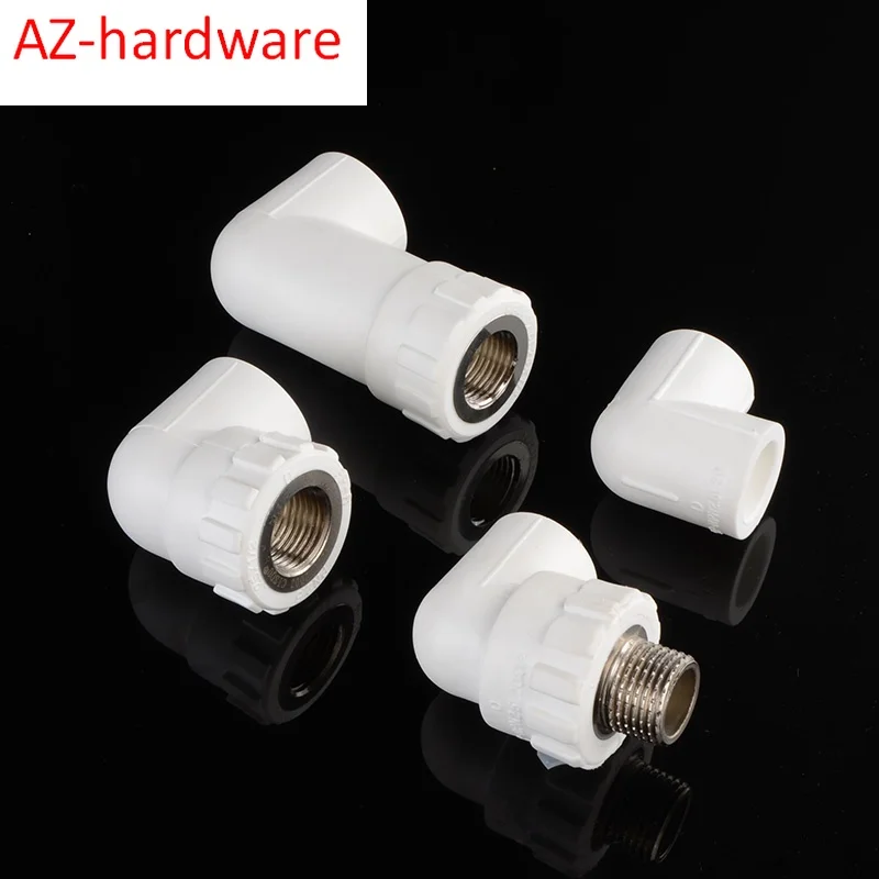 Фитинги для водопроводной трубы ppr с равным диаметром локоть PPR 20/25 внутренний и