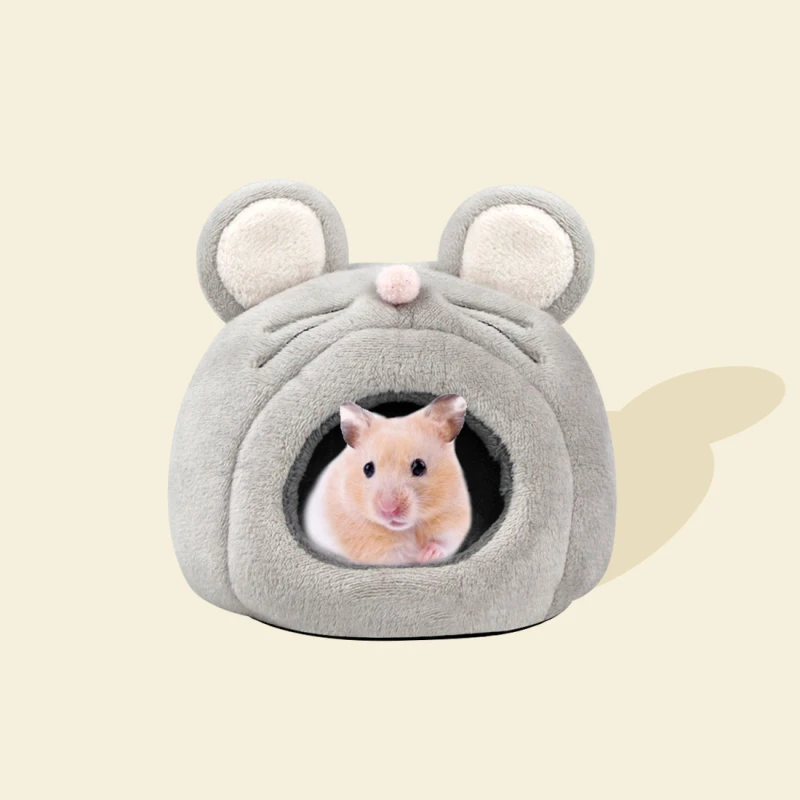 

Hamster House Guinea Pig Nest Small Animal Sleeping Bed Winter Warm Cotton Mat Soft Accessories For Rodent/Guinea Pig/Rat