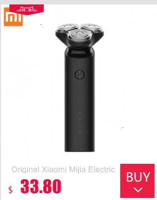 Xiaomi Mijia Soocas S3 электробритва для мужчин, 3 режущие головки для сухого влажного бритья, Беспроводная Usb перезаряжаемая Водонепроницаемая бритва