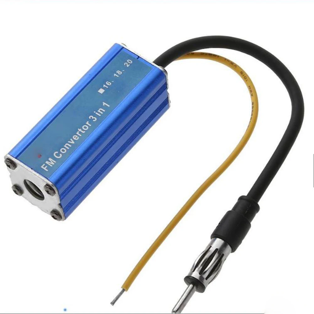 T-3XCD 12V 3 в 1 Авто Стерео антенна FM радио преобразователь частоты для