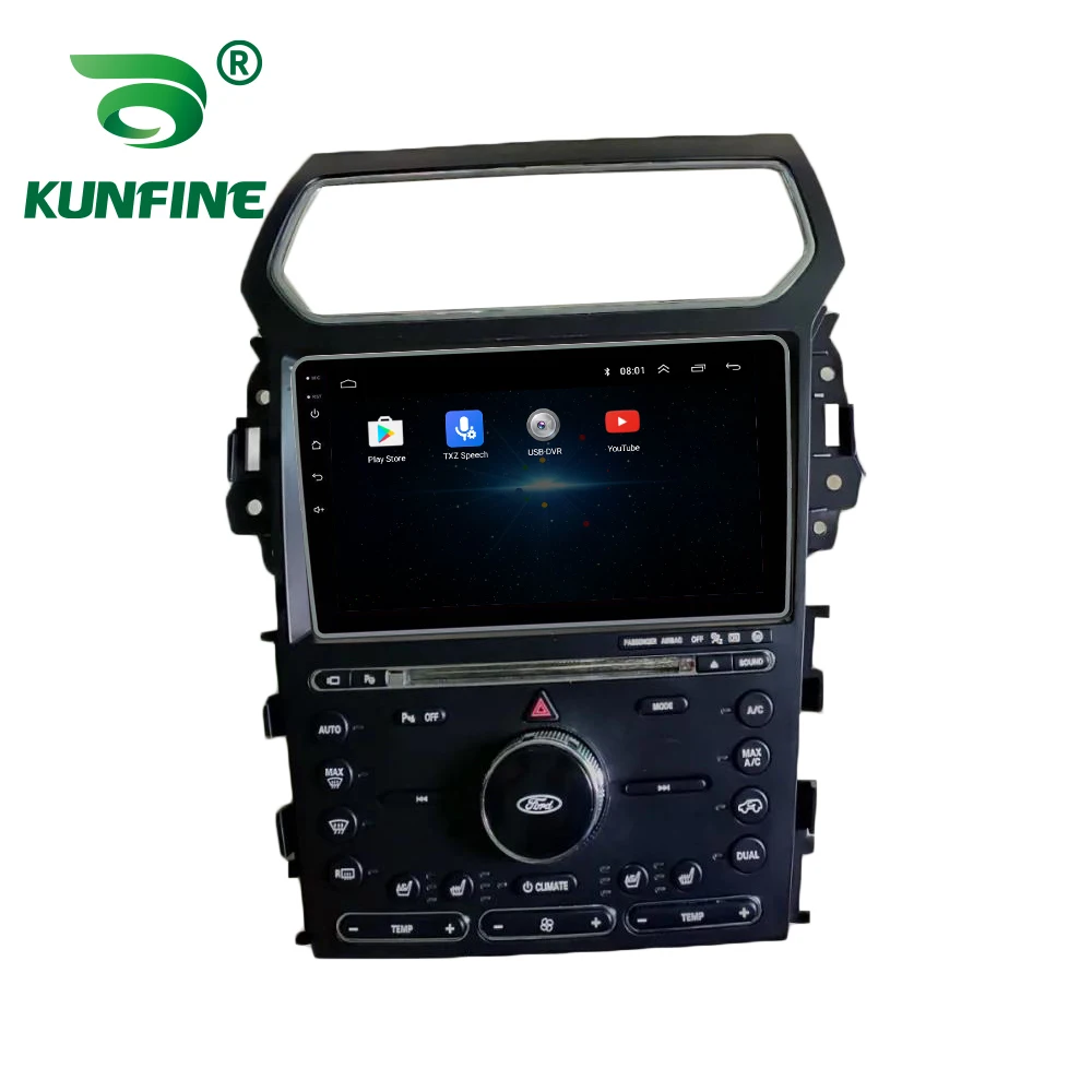 Car Radio For Ford Explorer 2011-2019 Octa Core Android 10.0 DVD GPS Navigation Player Deckless Stereo Headunit |
