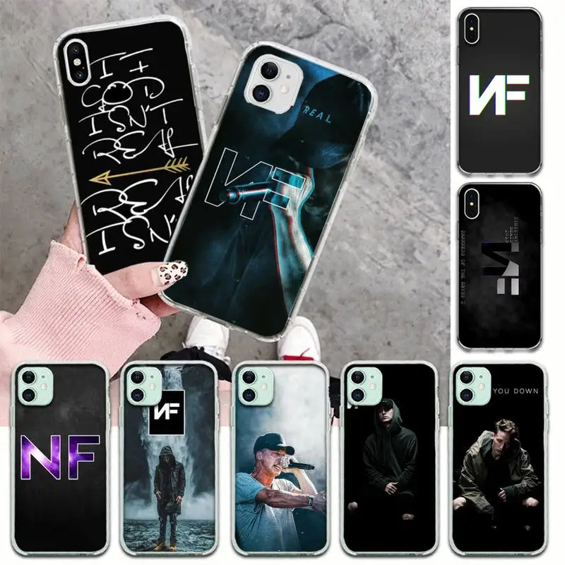 CUTEWANAN NF Rapper чехол для телефона iPhone 11 pro XS MAX 8 7 6 6S Plus X 5S SE XR чехол|Бамперы| |