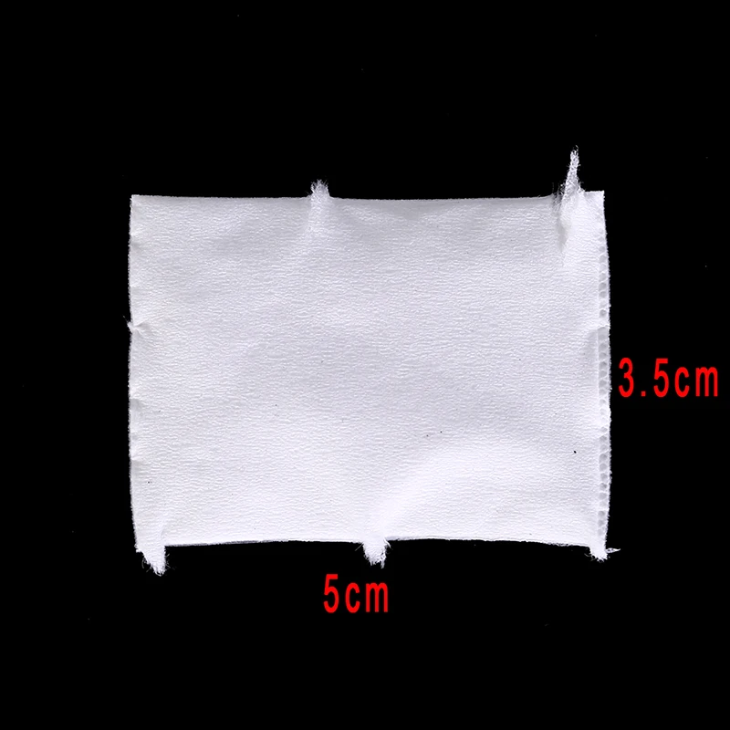 

500Pcs White Wipes Nail Cleaning Papers Polish Acrylic Gel Remover Towel Paper Cotton Pads Roll Salon Nail Art Cleaner Tools