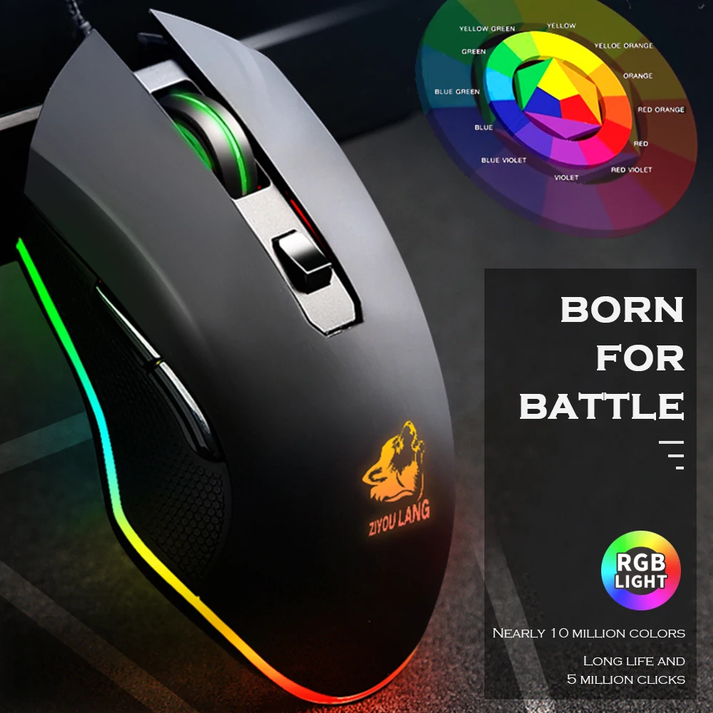 Проводная мембранная игровая клавиатура T1 для одной руки мышь набор мышей с 6