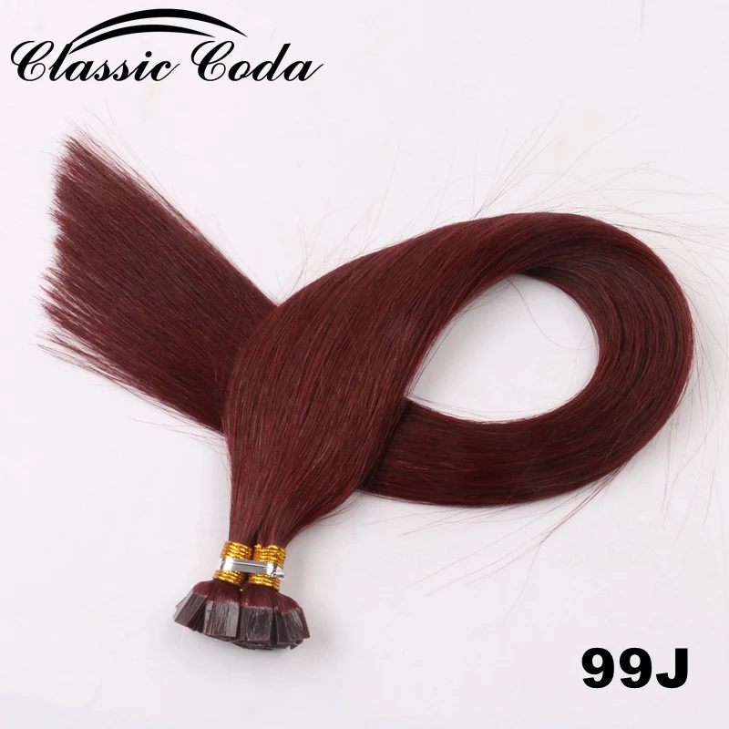 Classic Coda Cuticle Remy Flat Tip Human Hair Extensions 1g/s 20'' 22