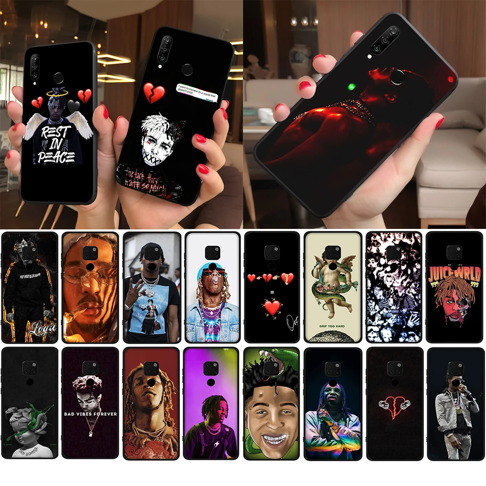 Мягкий ТПУ чехол Lavaza Lil Baby Rapper для Huawei Nova 6 7 SE Pro V30 30 P40 Max оболочка чехлы|Бамперы| |