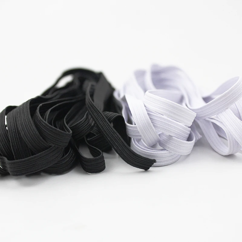 

1/4" Skinny Elastic for headband Mask accessories 6mm sewing elastic band skinny elastic ribbon used for garment headband lace
