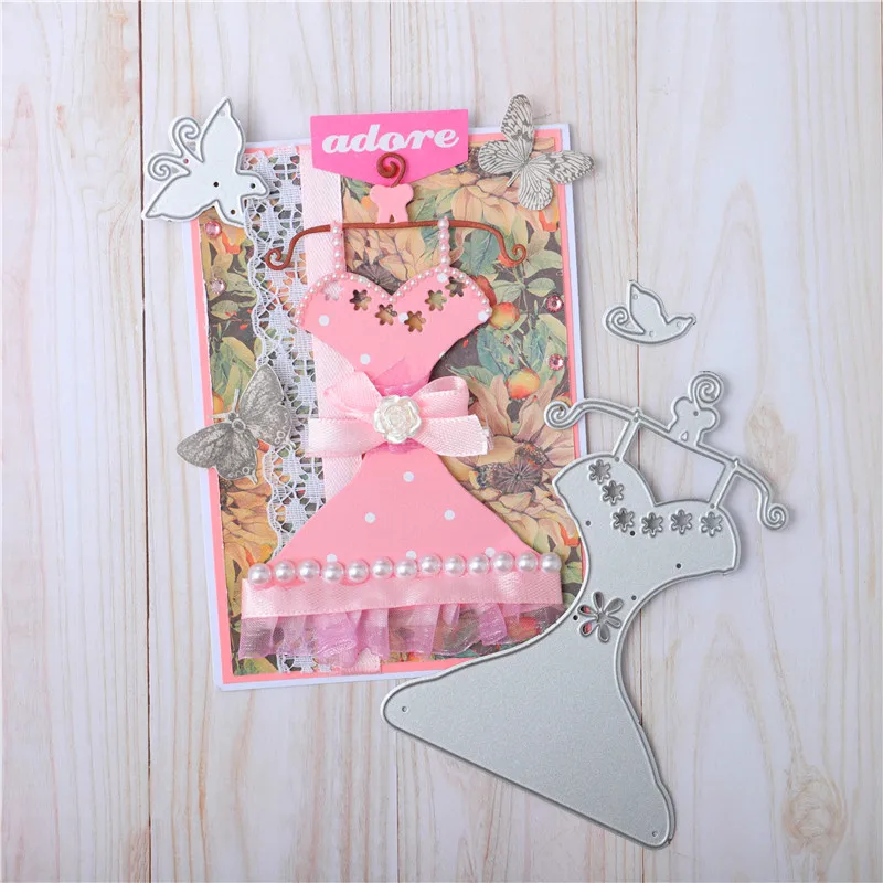 

InLoveArts, кружевное платье, металлические пресс-формы, новинка 2020, крафтовые штампы, скрапбукинг, альбом, тиснение, трафарет, высечка, «сделай с...