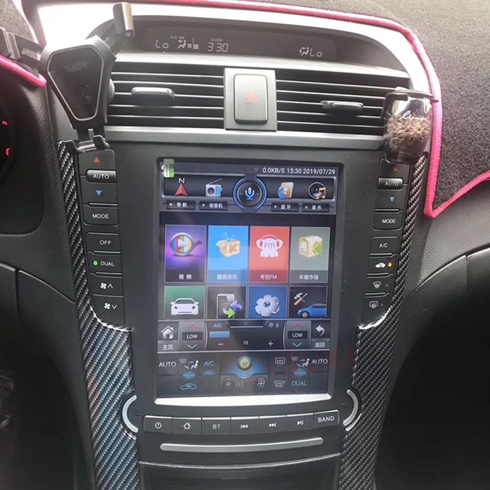 

4 + 64 Гб DSP IPS 8-ядерный Tesla экран для Acura TL навигация Сенсорный экран Android 10 плеер GPS аудио стерео радио рекордер