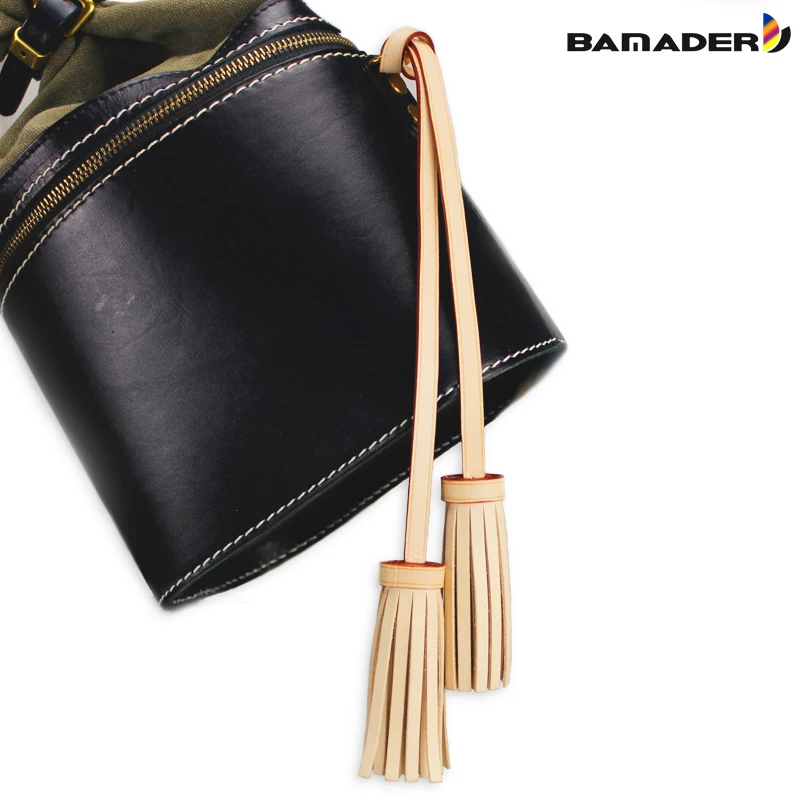 

Кожаный брелок с бахромой BAMADER, ремешок для ключей DIY, роскошная женская сумка с орнаментом и кисточками, модные милые сумки, ювелирные аксес...