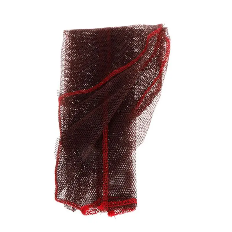Fischernetz Mesh Tasche Silikon Landung Net Hohe Dichte Tackle Zubehör 35/40cm Tragbare – Detail 3