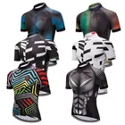 Футболка мужская с коротким рукавом, спортивная одежда для велоспорта, Униформа, топ, 2022