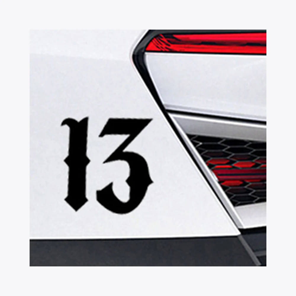 Художественный шрифт 13 аппликация Автомобильная Татуировка виниловая упаковка