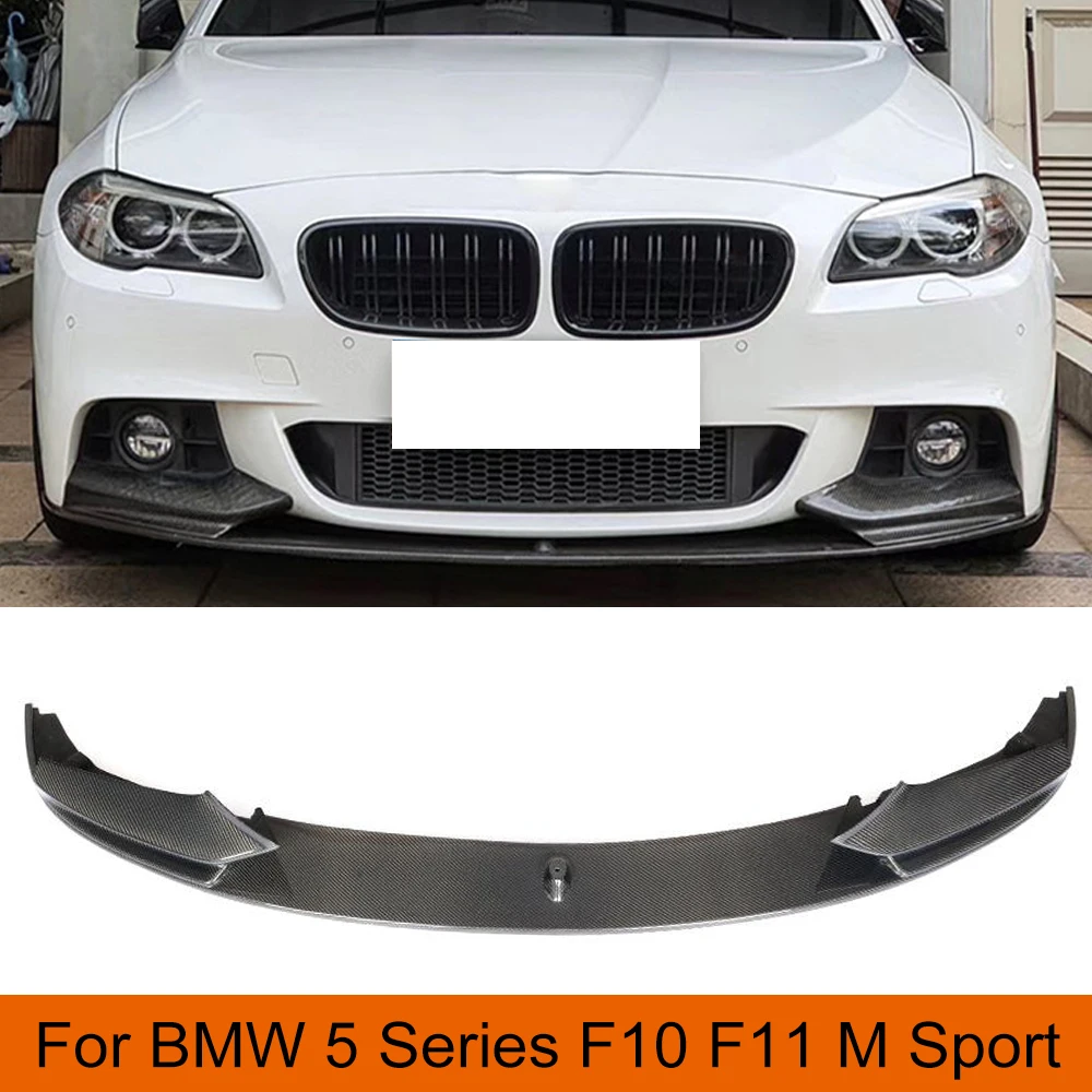 Передний бампер спойлер разветвители для BMW 5 серии F10 F11 M Sport 2013 2016 передний из