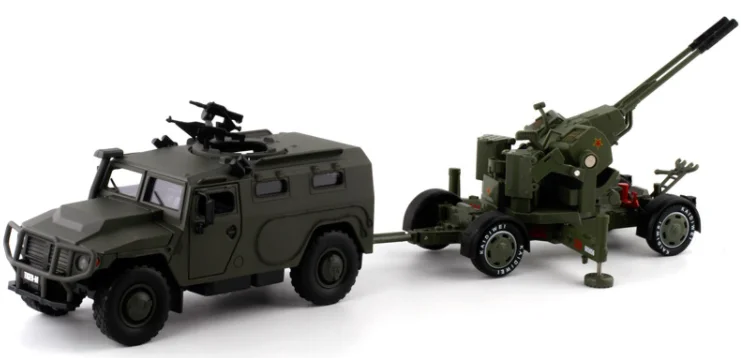 Высокая имитация 1:32 Сплав раздвижной русский бронированный автомобиль взрывозащищенный военная модель звуковой светильник автомобиль для детей игрушки
