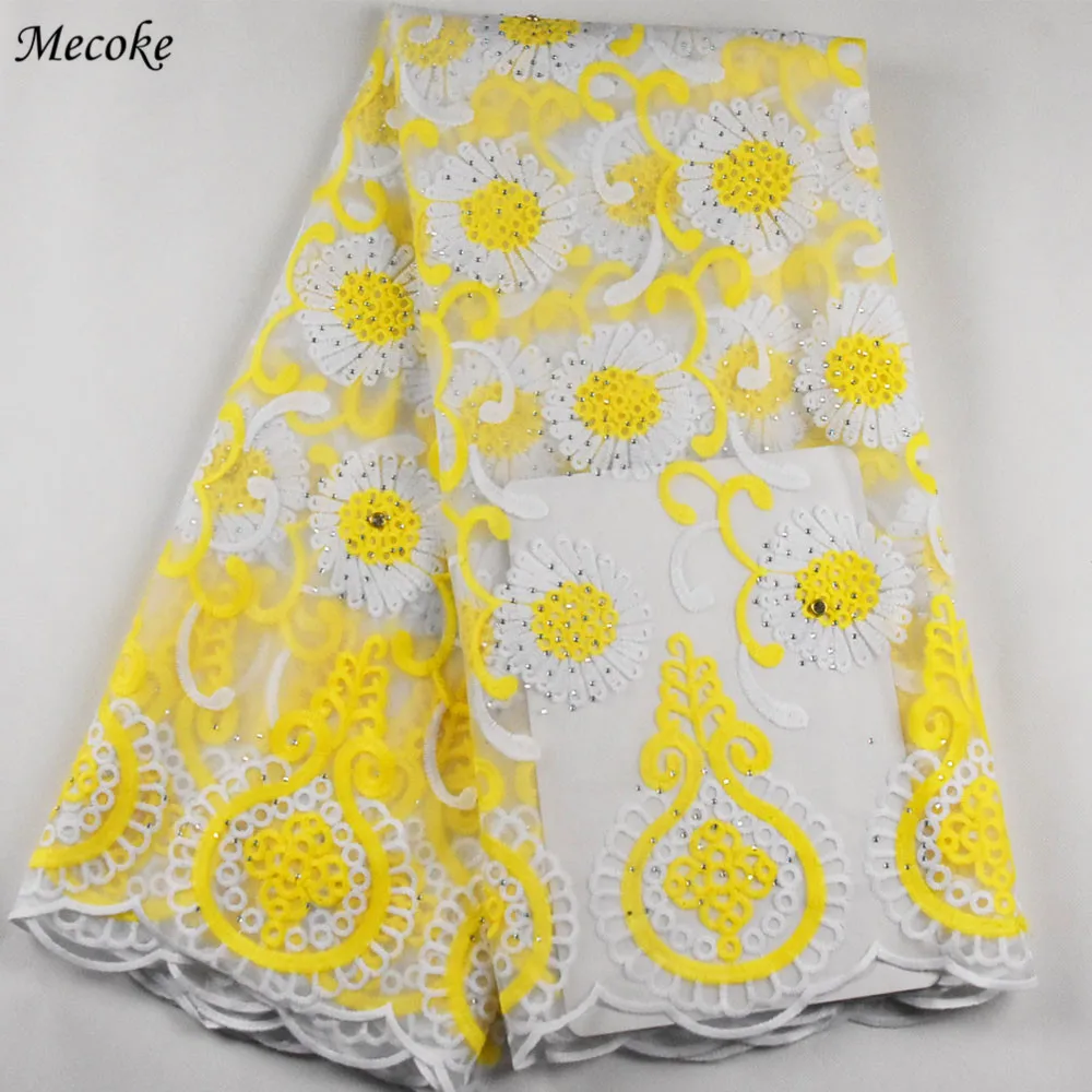 Новинка 2020 нигерийские кружева высокого качества африканские с вышивкой ткань