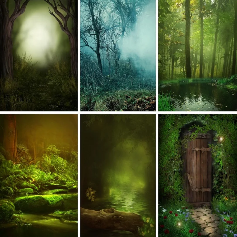 Nitree фон Подставки для фотографий с рисунком героев из мультфильмов детская