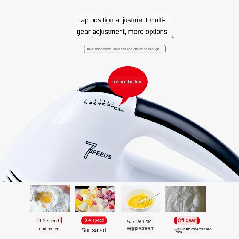 Электрический Настольный Миксер для взбивания точечных яиц европейского