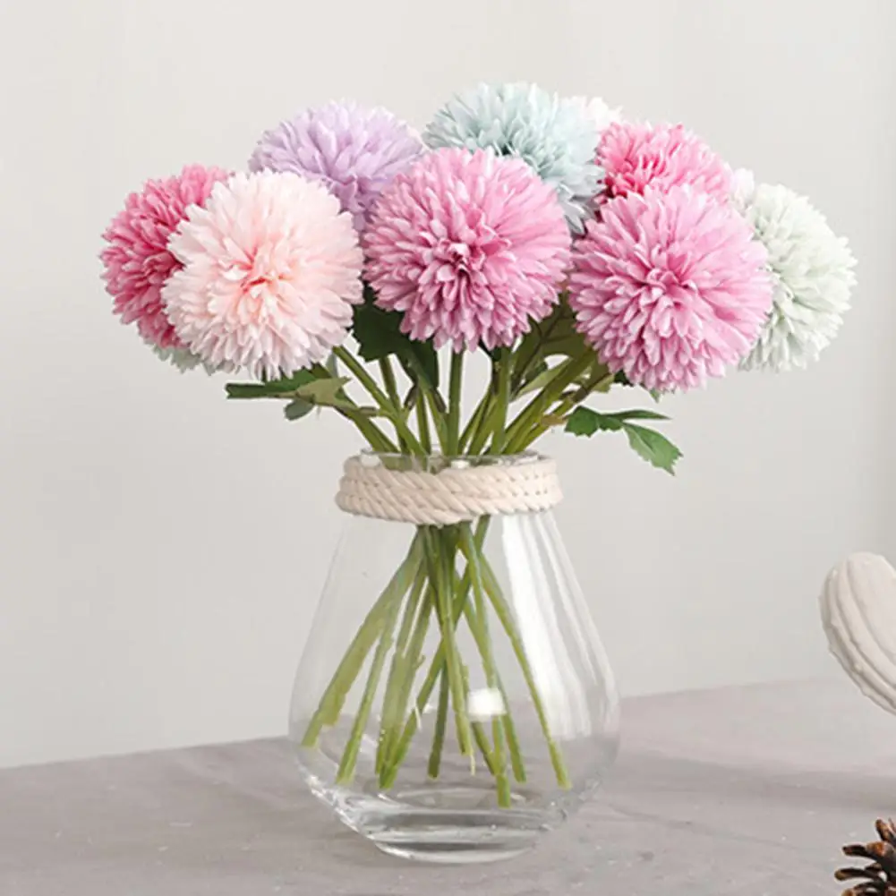 

1Pc Artificial Hyacinth Flower Dandelion DIY Garden Party Home Wedding Decor