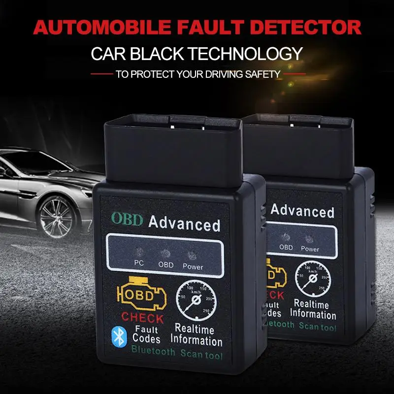 Automobile Fault Detector Car ELM327 WIFI OBD2 Mini Bluetooth Auto Scanner Support Android Windows Car Detector Diagnostic Tool