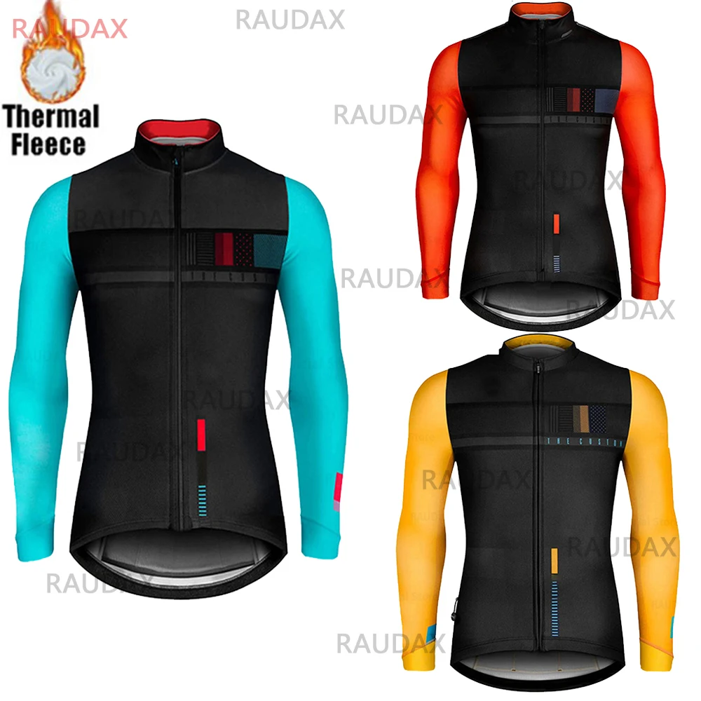 Зимний теплый флисовый комплект из Джерси для велоспорта 2020 зимний
