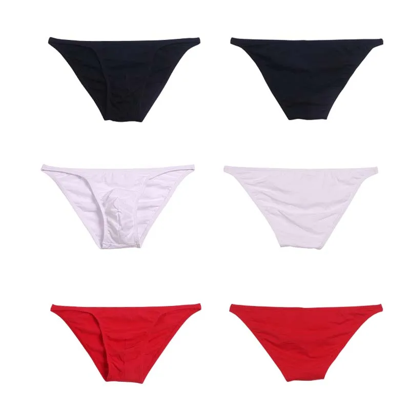 Мужские сексуальные бикини трусы плавки мужские с низкой посадкой пляжные