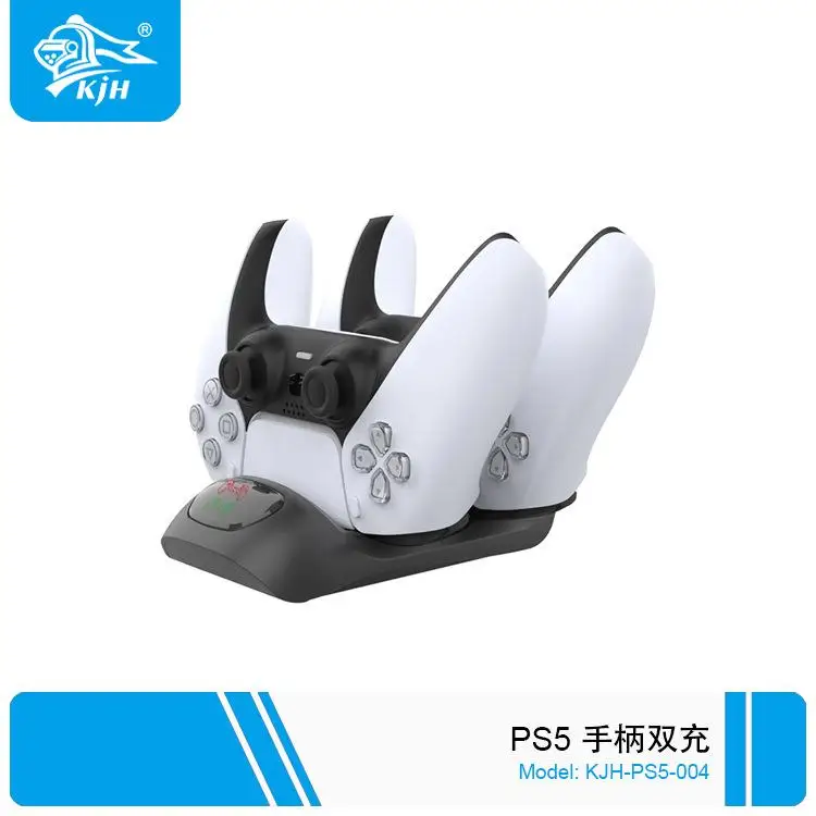 

Dual Fast Charger for PS5 Wireless Controller USB 3.1 Type-C Fast Charging Cradle Dock Station for Sony Gamepad for PS4