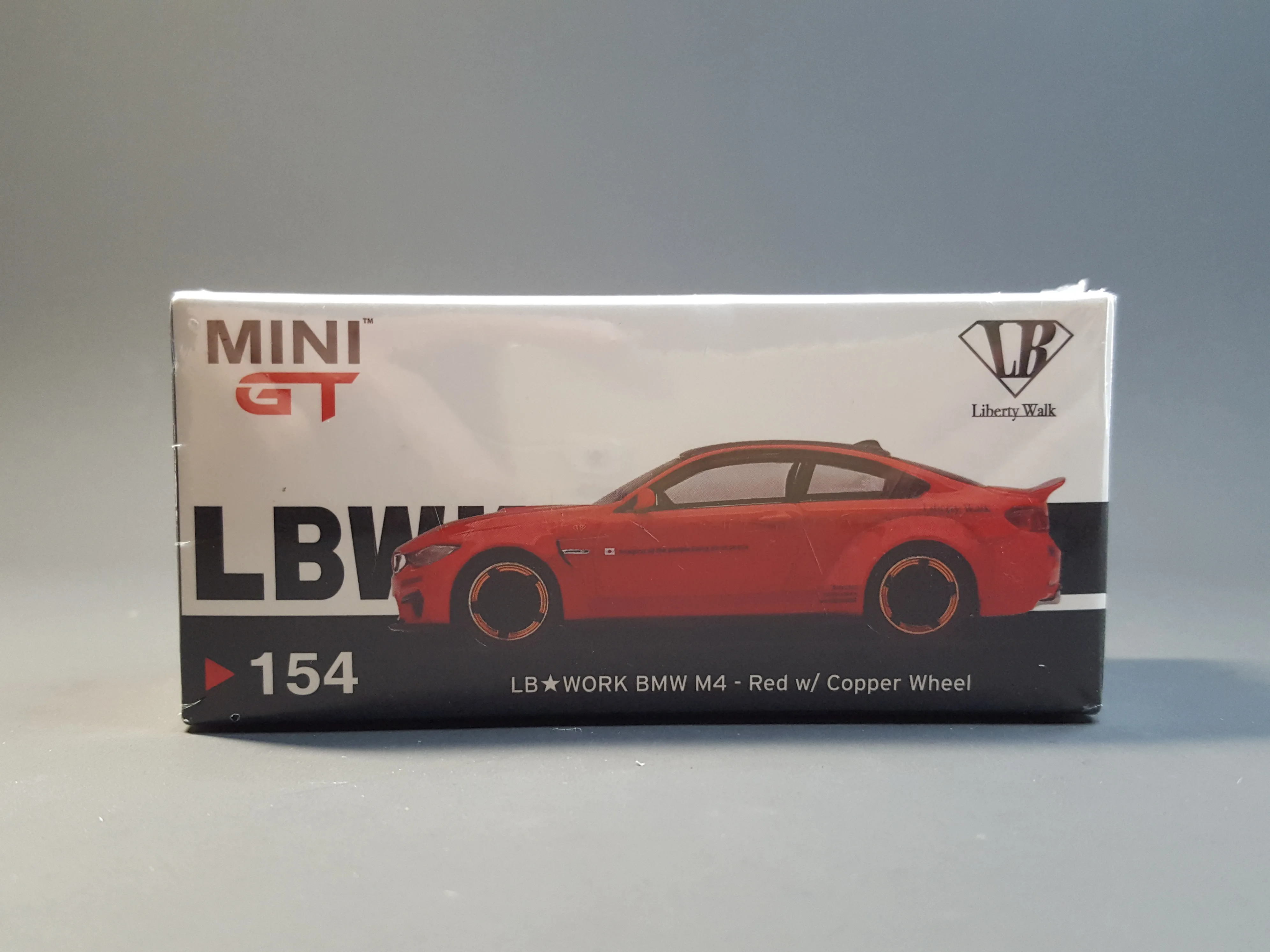 

MINI GT 1/64 M4 LB Work MGT00154 Die Cast Model Car Collection Limited