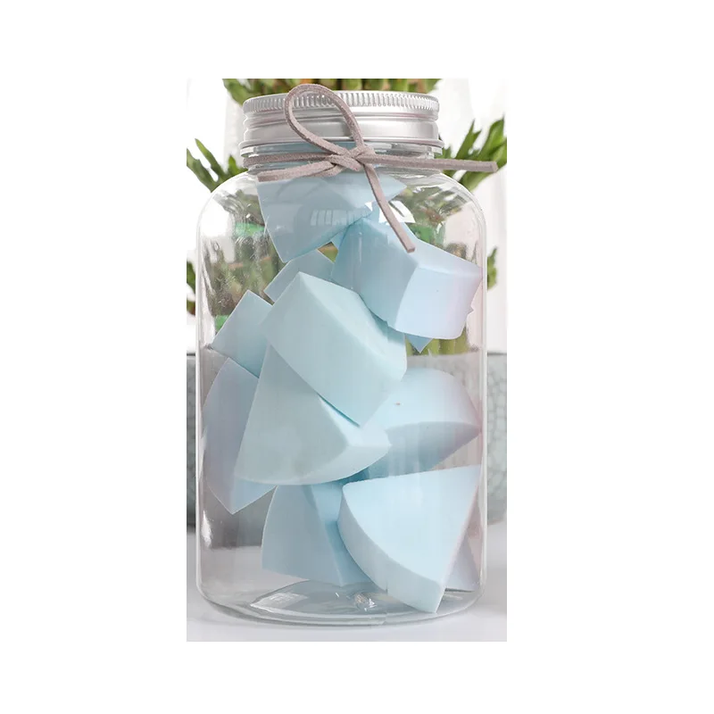 12 шт./компл. губка для нанесения основы макияжа мини косметическая мягкая пудра в