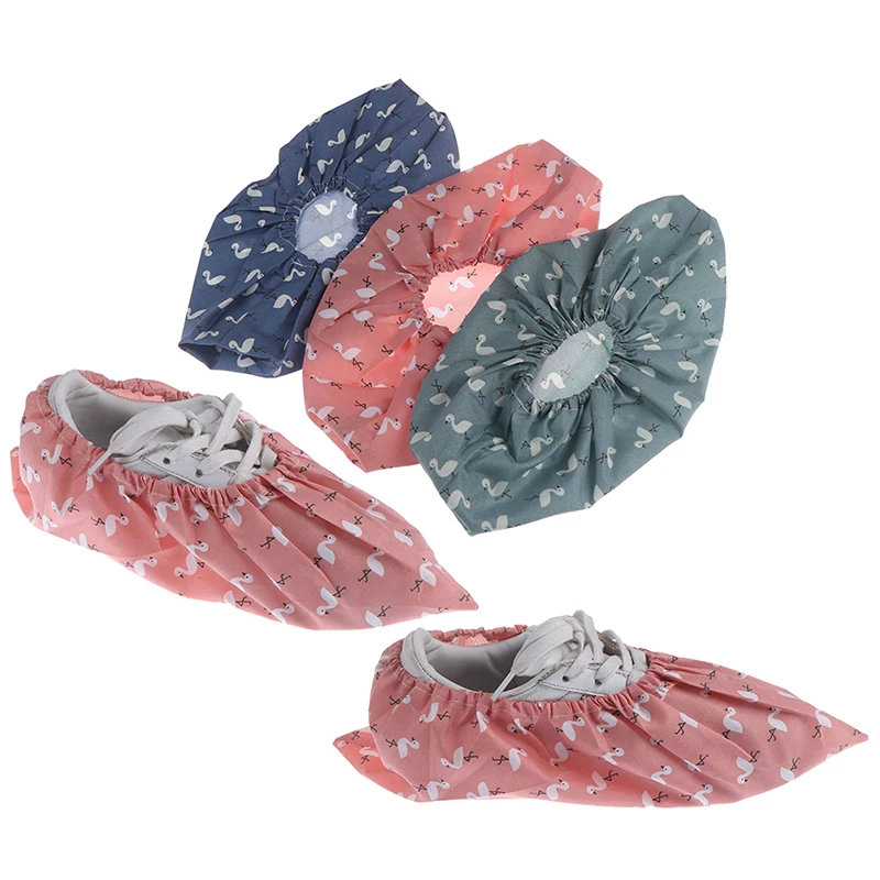 1 пара утолщенных многоразовых эластичных чехлов для обуви дома