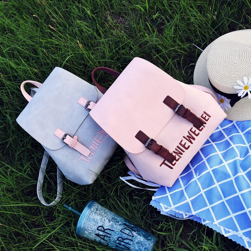 2019 модный Женский мини рюкзак из искусственной кожи милый школьные сумки для