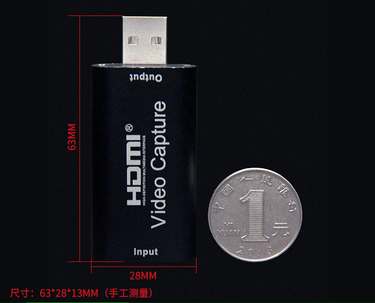 Мини HD 1080P HDMI к USB 2 0 Видео Запись карты игры коробка для компьютера Youtube OBS и т. Д.