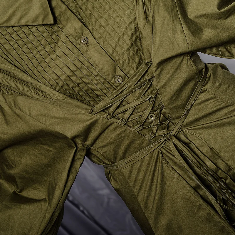 DEAT 2020 Новое весеннее и летнее модное женское платье с отложным воротником