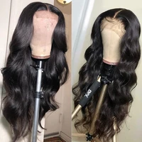 13x4 body wave lace front wig hd transparent full lace front human hair wigs brazilian for black women 4x4 closure frontal wig