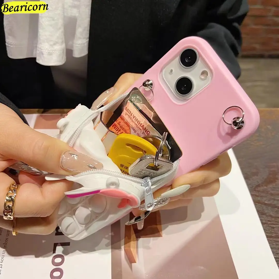 coin purses pop cases for huawei honor 50 8a 8x 8c 8s 9a 9c 9x 9s 20i 20s 30s 30i 10 20 30 lite pro unicorn wallet bubble cover free global shipping