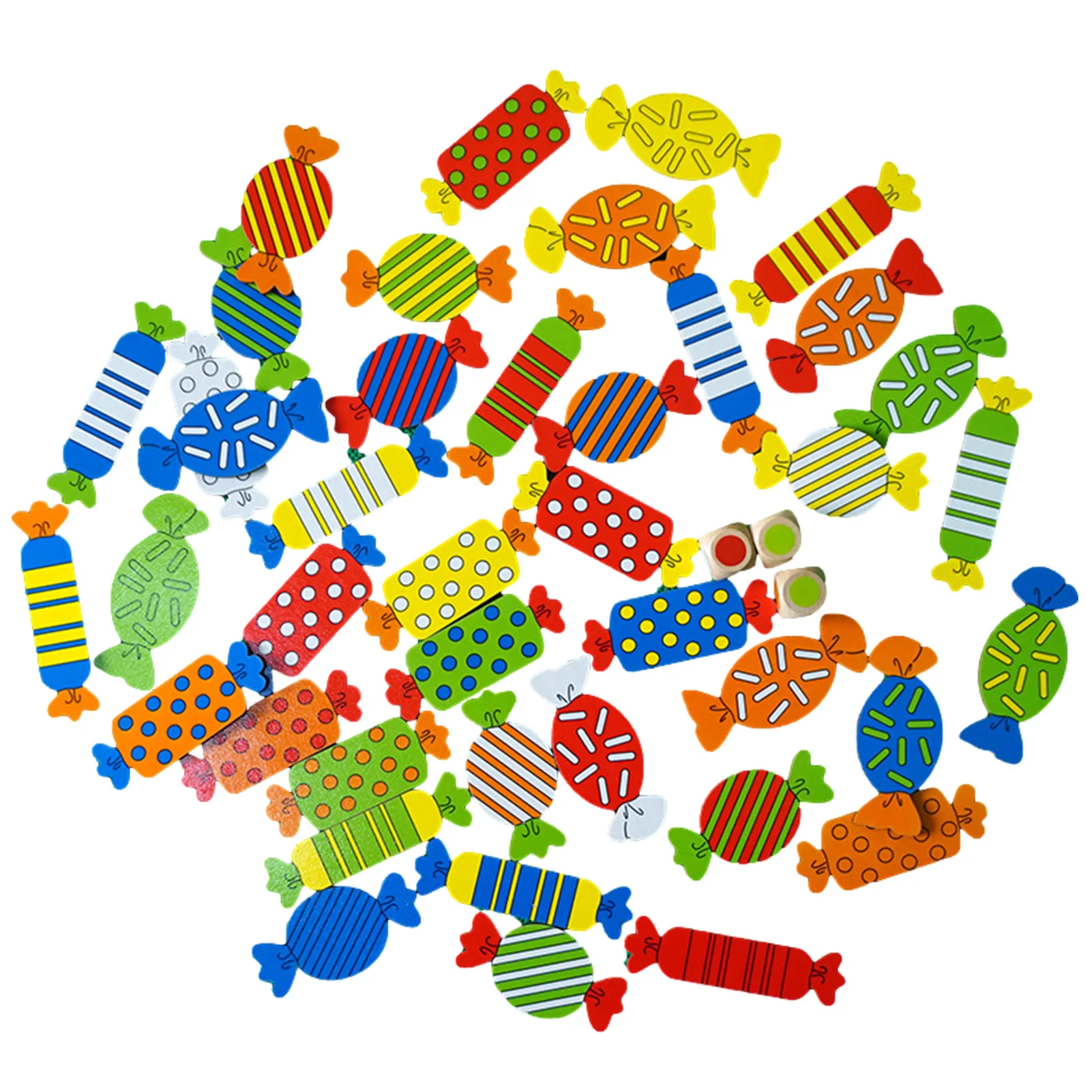 

Children's Educational Toys Table Game Wooden Memory Matching Game To Find Candy Parent-child Interaction Toys Looking For Candy