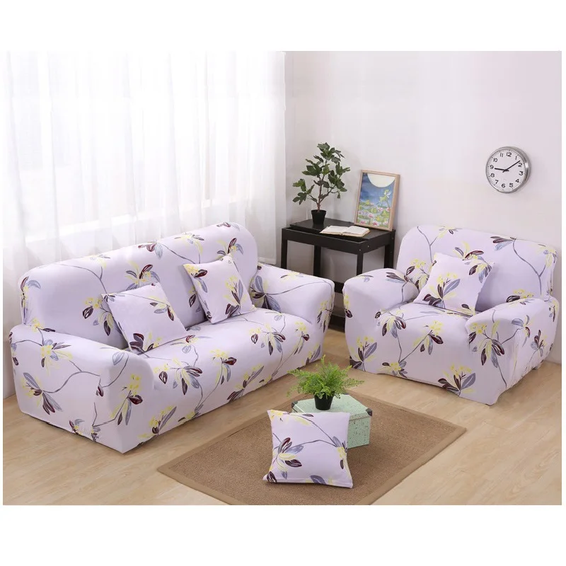 

Single/Two/Three seat L shape Armchair Cover Stretch Slipcovers Sectional Elastic Stretch Sofa Cover for Living Room Couch Cover
