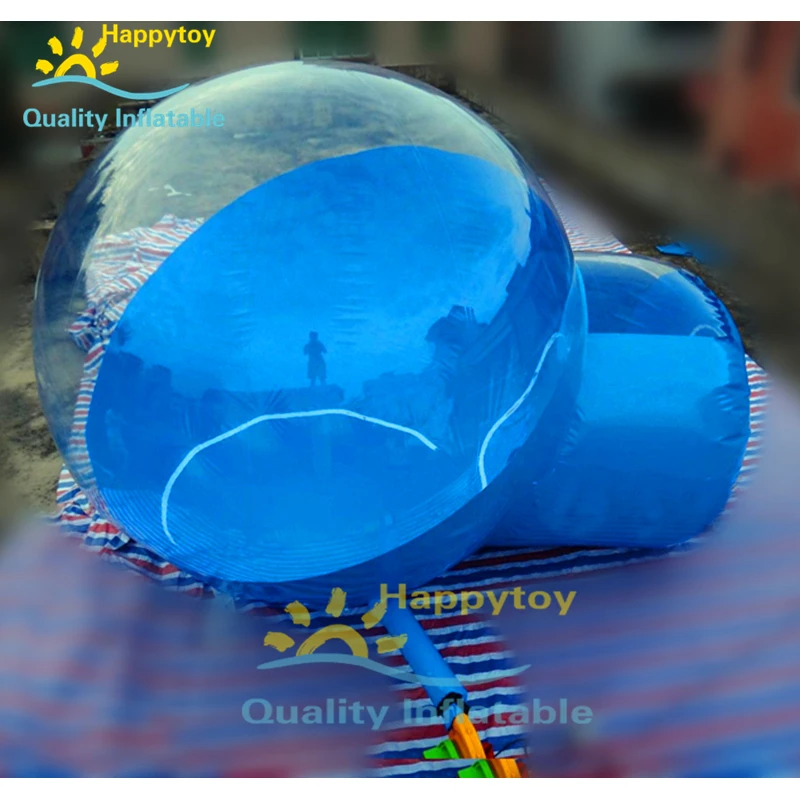 Günstig Outdoor Kabine Haus Camping Transparent Iglu Kuppel Klar Aufblasbare Blase Zelt Lodge Ballon