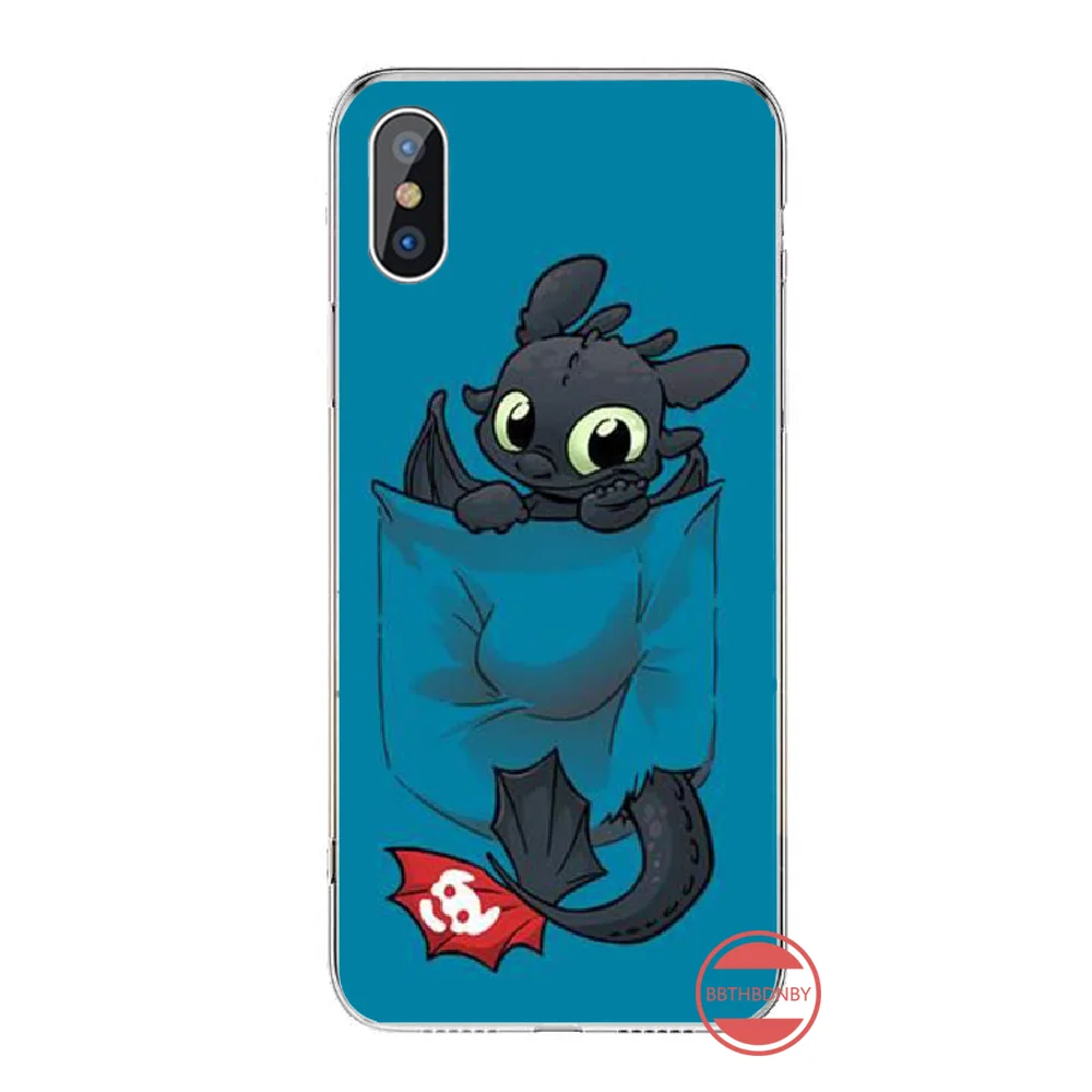 Как приручить дракона DIY чехол для телефона с рисунком iphone 4 4S 5 5S 5c se 6 6s 7 8 plus x xs xr 11