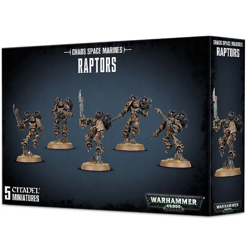 Миниатюры Warhammer 40000 Games Workshop Набор Хищники космодесантников хаоса (CHAOS SPACE MARINE RAPTORS)