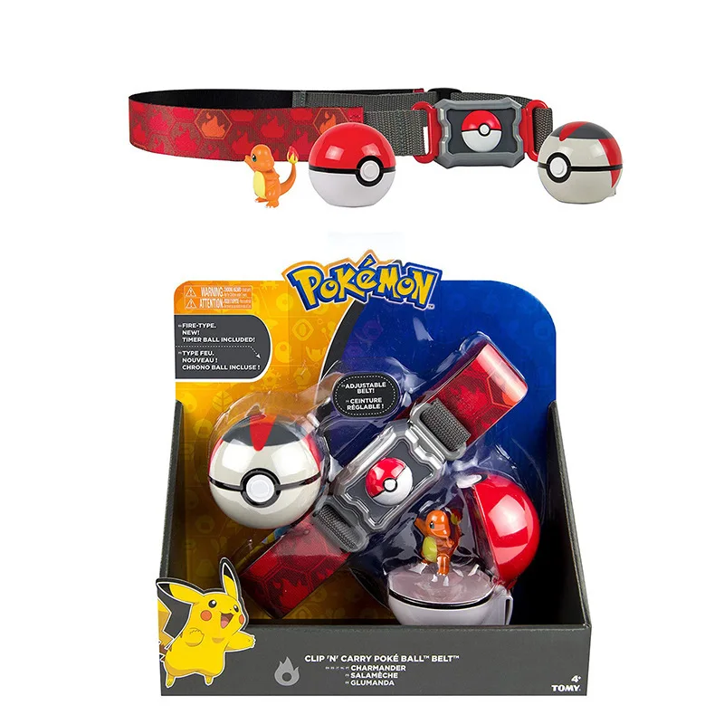 pokemons figuras figuras anime juguetes para ni&ntilde;os Figura de juguete de Pokemon Mochila con cintur&oacute;n de Pok&eacute;mon para ni&ntilde;os y ni&ntilde;as, decoraci&oacute;n de personajes de Anime m&oacute;vil, figura de juguete, regalo de Navidad-0